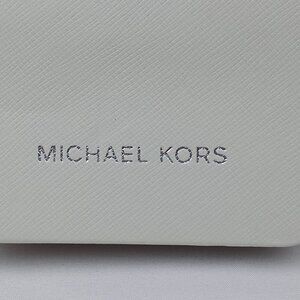 Michael Kors White Saffiano Sunglasses Eyeglasses Hard Case